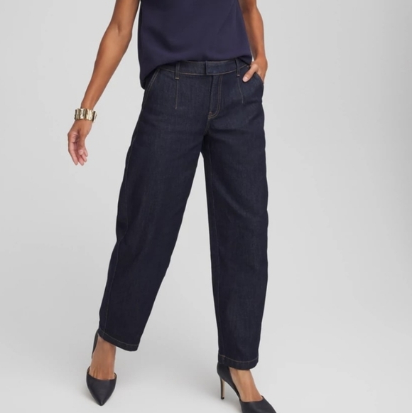 Chico's Denim - Chico's Tapered Leg Jean